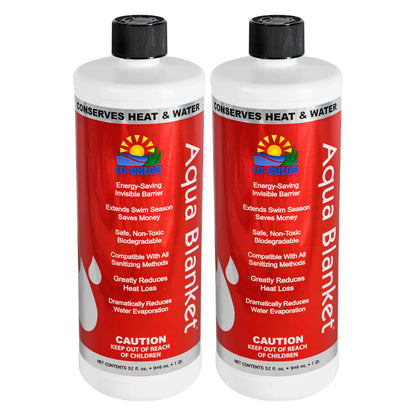 Lo-Chlor Aqua Blanket liquid solar cover 1 qt, 2 pack of two bottles