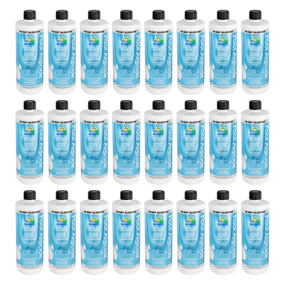 Lo-Chlor 90-Day Pool Algaecide 32 oz, 24 pack of twenty four bottles