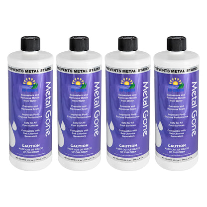 Lo-Chlor Metal Gone 1 qt, 4 pack of four bottles