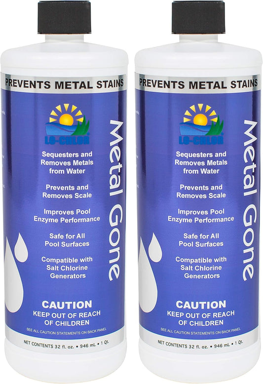 Lo-Chlor Metal Gone, 1 qt, 2-Pack