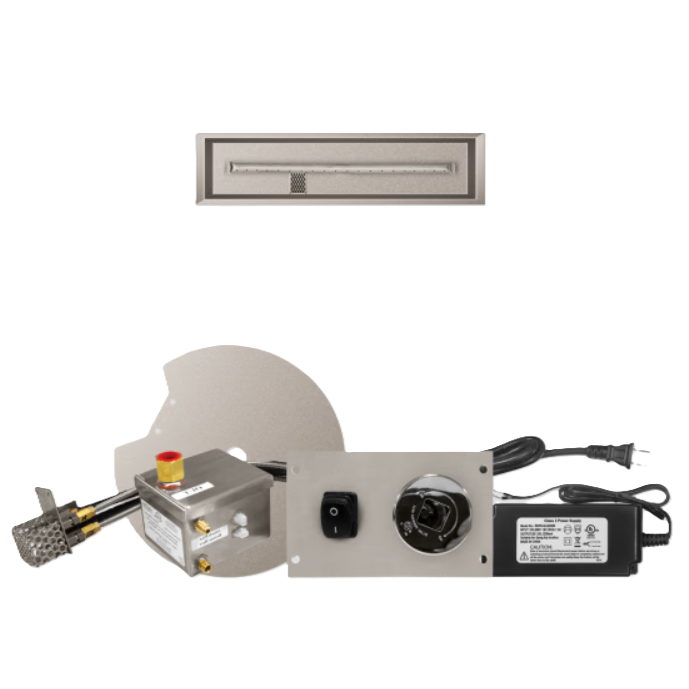 Firegear LOF-3006TAWS-P 30 x 6 propane AWS linear drop-in T-burner system
