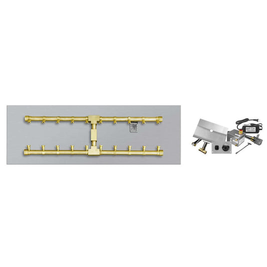 Firegear LOF-6010PS506AWS-P 60 x 10 propane AWS Pro H-burner system