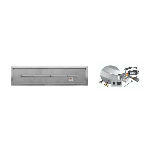 Firegear LOF-7206TAWS-P 72 x 6 propane AWS linear drop-in T-burner system