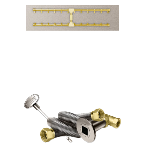 Firegear LOF-3010PS246MT-N 30 x 10 natural gas Match Throw Pro H-burner system