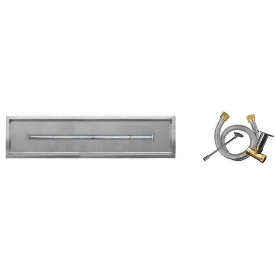 Firegear LOF-8406TMT-N 84 x 6 natural gas Match Throw linear drop-in T-burner system