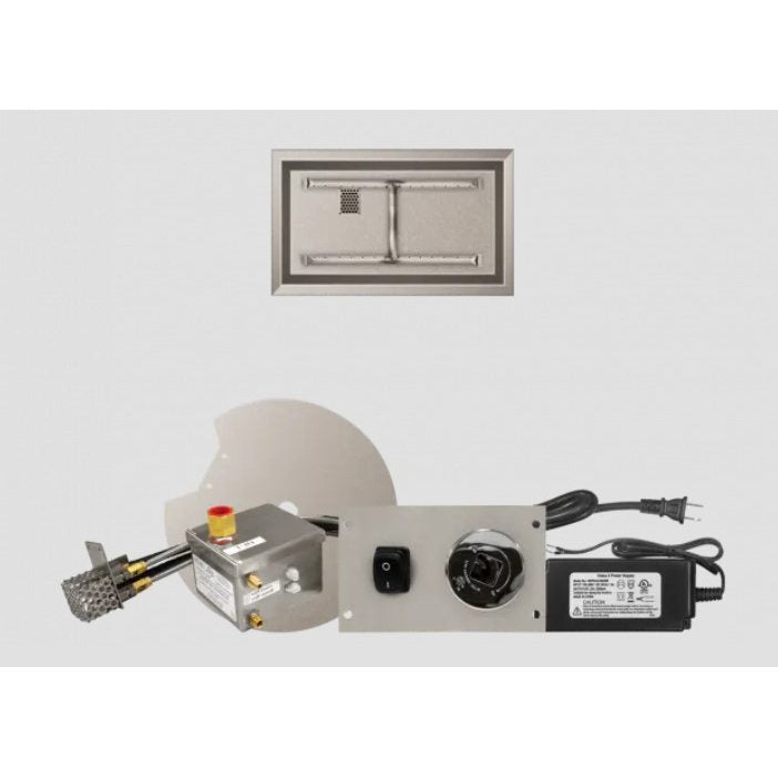 Firegear LOF-3012HAWS-P 30 x 12 propane AWS linear drop-in H-burner system