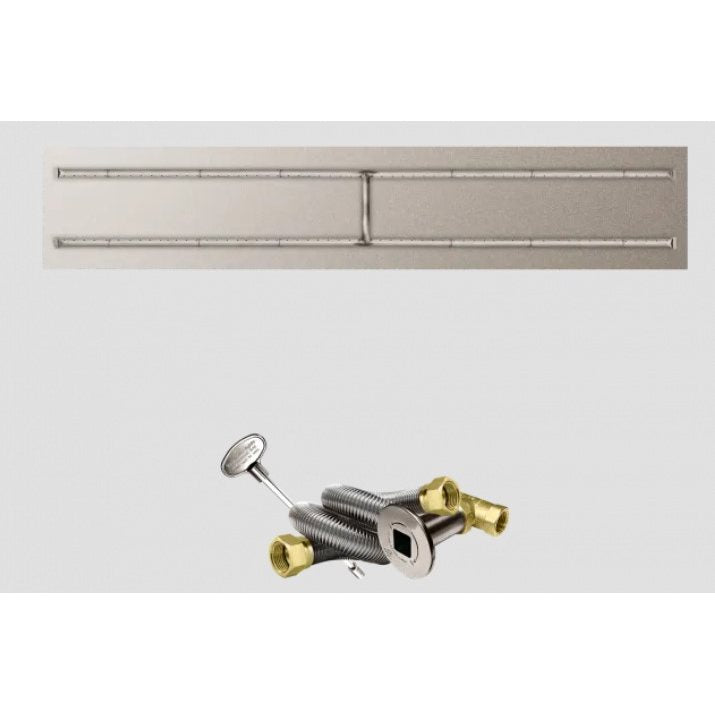 Firegear LOF-8416FHMT-N 84 x 16 Match Throw linear flat H-burner system verify fuel type