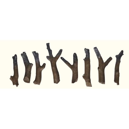 Amantii 8 piece natural wood log set