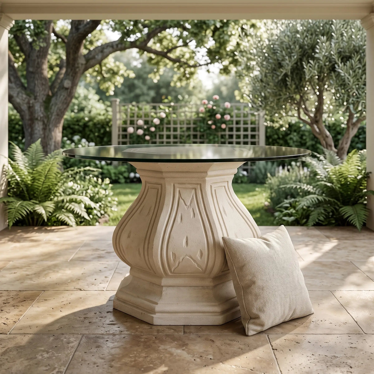 Anderson Teak Louis XIV Octagonal Table