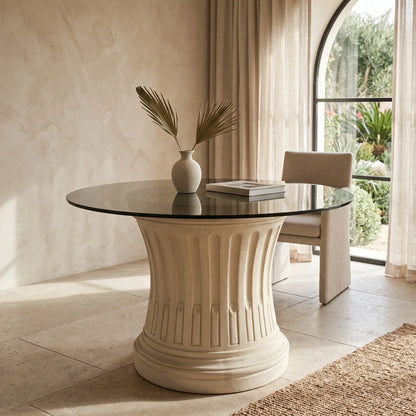Anderson Teak Louis XVI Fluted Table