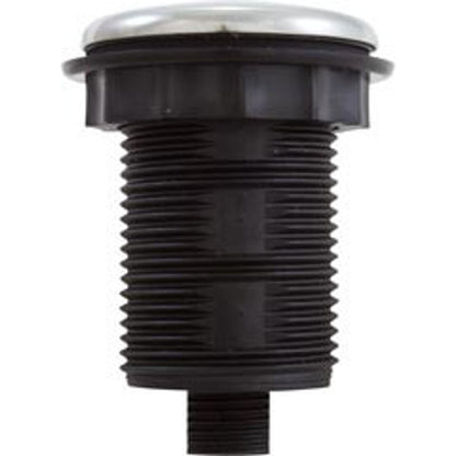 Low-profile Tecmark Air Button 3428 with a durable chrome finish for spa controls.