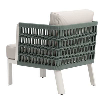 Bridgehampton Outdoor Patio Armchair, White