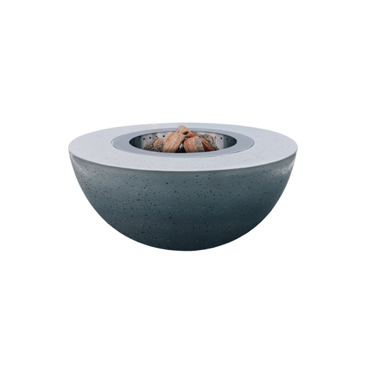 Firegear LUME-SUR1-SL slate bowl enclosure with LUME-MS1 insert