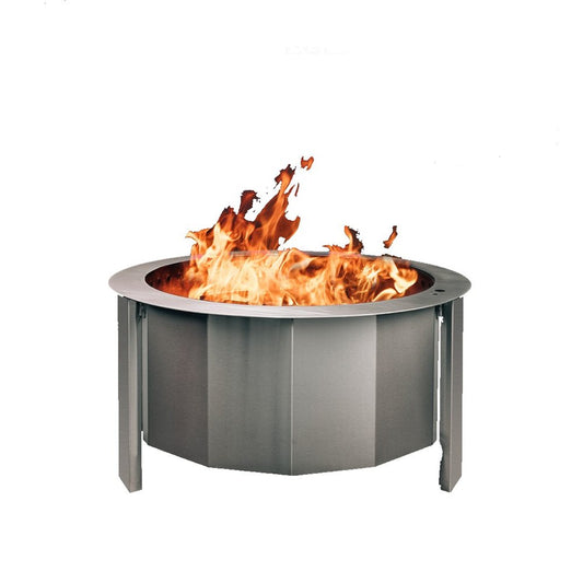 Firegear LUME-MS1 26-inch smokeless wood fire pit insert