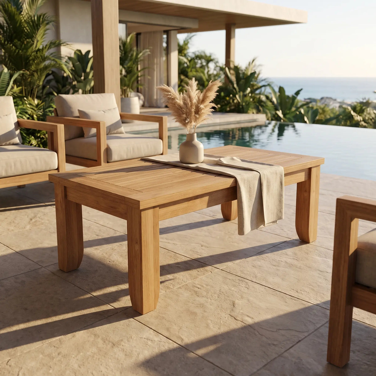 Anderson Teak Luxe Rectangular Coffee Table