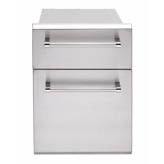 PGS Grilling - M2DS - Stainless Steel 2 Drawer Masonry Kit
