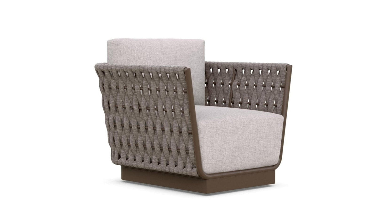 Maui Swivel Club Chair, Cocao