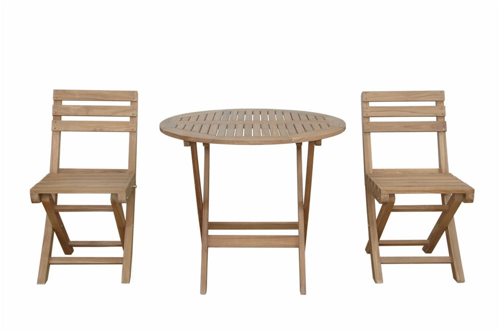 Anderson Teak Chester Alabama 3-Piece Bistro Set