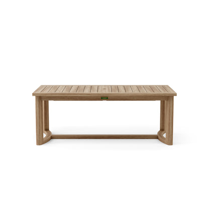 Anderson Teak Coronado 13-Piece Extension Dining Table Set