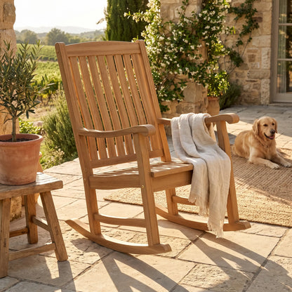 Anderson Teak Modern Rocking Armchair