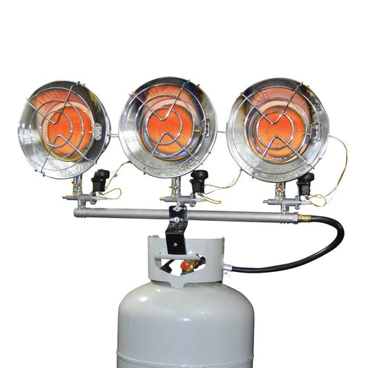 Mr. Heater triple tank top propane heater, 45,000 BTU, MH45T