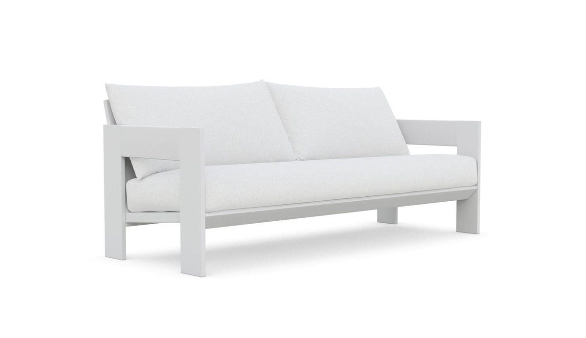 Mykonos 3 Seat Sofa, White Mist