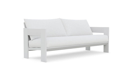 Mykonos 3 Seat Sofa, White Mist