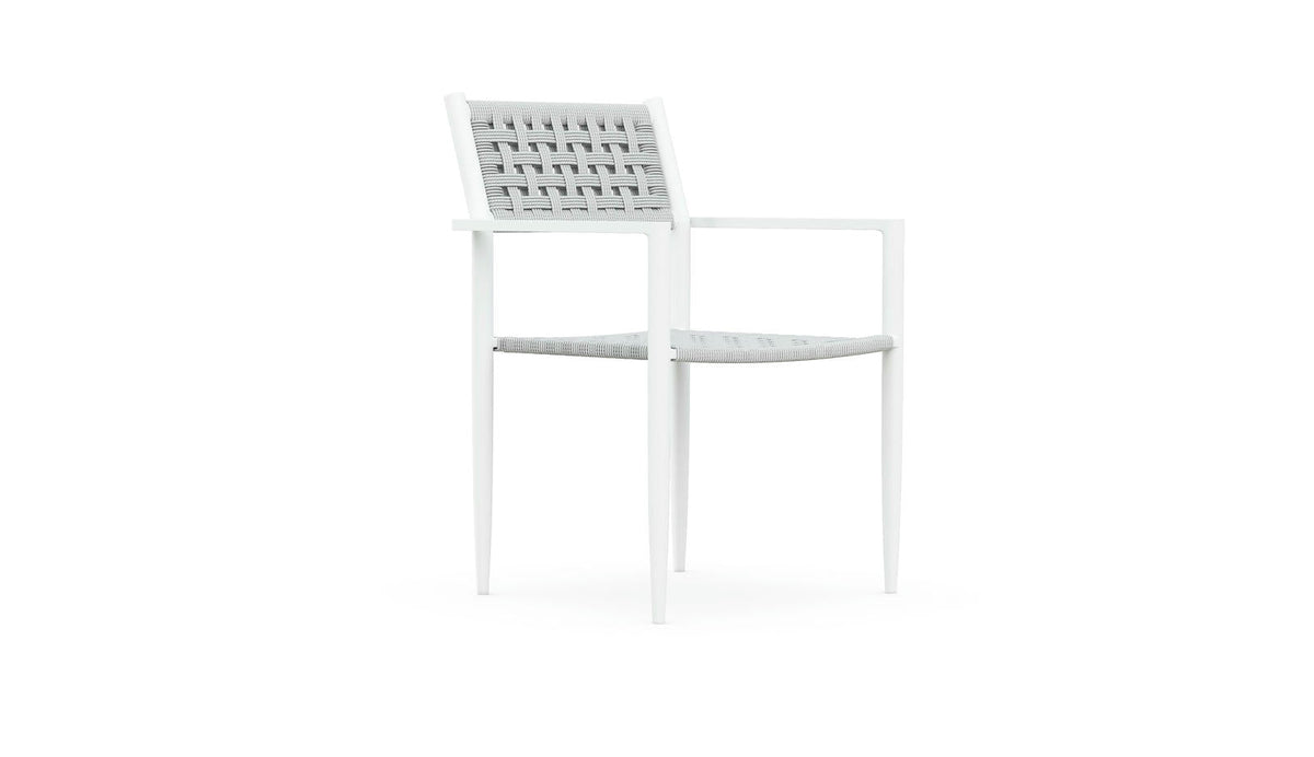 Naples Dining Chair, Set of 4 in Pearl Gray