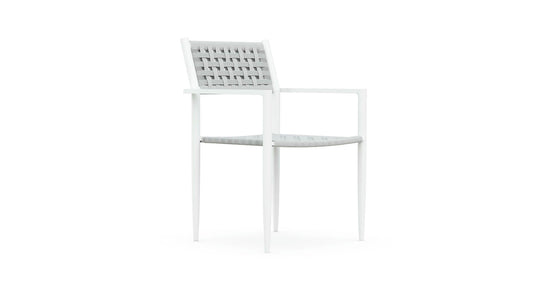 Naples Dining Chair, Set of 4 in Pearl Gray
