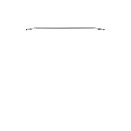 Napoleon AR28SS satin chrome plated accent bar decorative trim for Haliburton fireplace