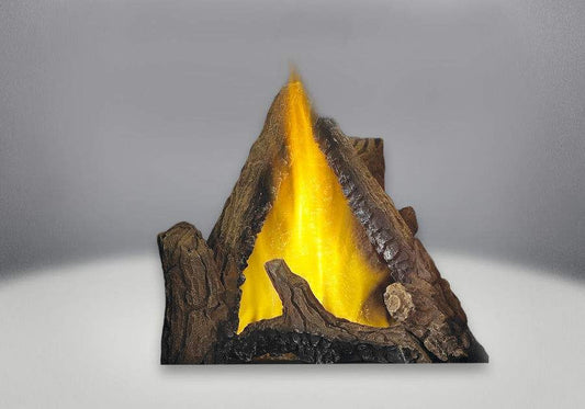 Napoleon B19NL-2 log configuration burner assembly with natural flame pattern