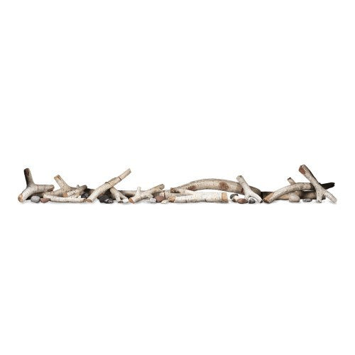 Napoleon BLKXL extra large birch log kit for gas fireplace