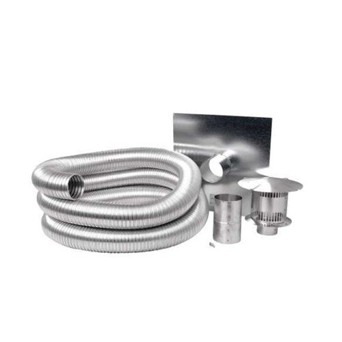 Napoleon Compressed Aluminum Flexible Gas Liner Kit, 35 ft, 3 inch Diameter, model GAKIT335
