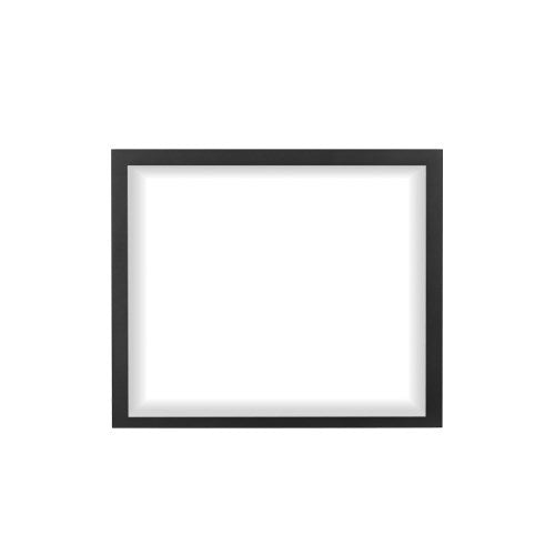 Napoleon FTAX42BK black finish trim for 42-inch Bayport, Oakville, Westport, Zen, and Ascent fireplaces