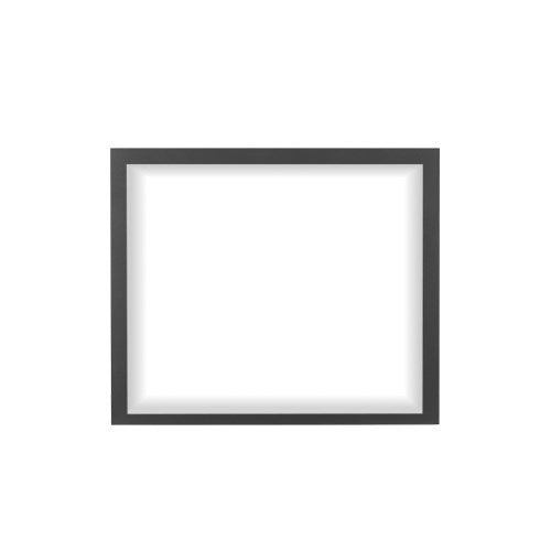 Napoleon FTAX42CH charcoal finish trim kit for 42-inch Bayport, Oakville, Westport, Zen, and Ascent fireplaces