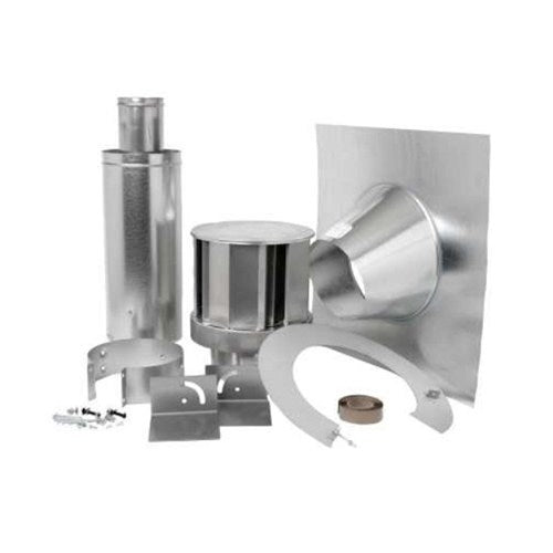 Napoleon GD412 direct vent fireplace roof terminal kit with vertical vent cap and mounting components