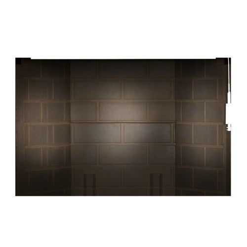 Napoleon NZ5TBK traditional running bond decorative brick panels for Highview series gas fireplaces.