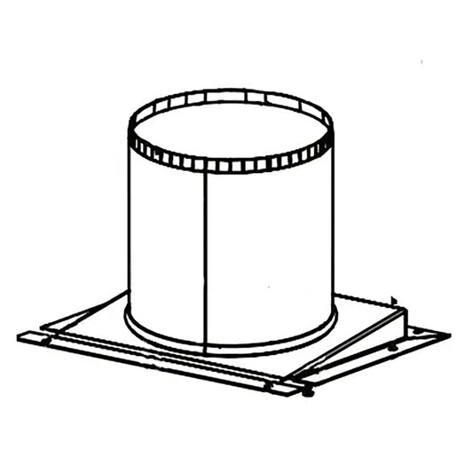Napoleon Prestige Heat and Exhaust Management Kit for Riverside Outdoor Gas Fireplace, model RSOHEM