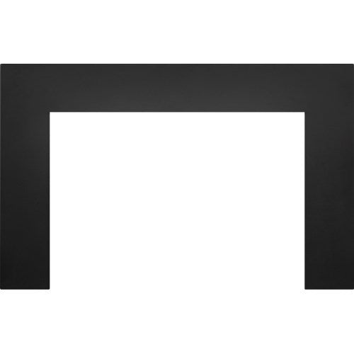 Napoleon SBK3B2540 Oakville 3 series black backerplate, 25-inch by 40-inch fireplace insert surround.