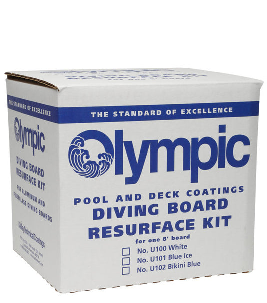 Olympic diving board resurface kit, white, U100