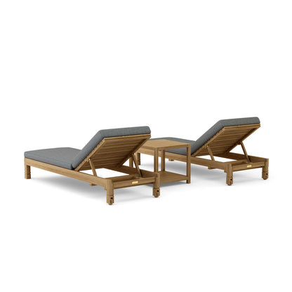 Anderson Teak SouthBay Glenmore 3-Piece Lounger Set