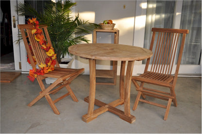 Anderson Teak Descanso Bristol 3-Piece Dining Set