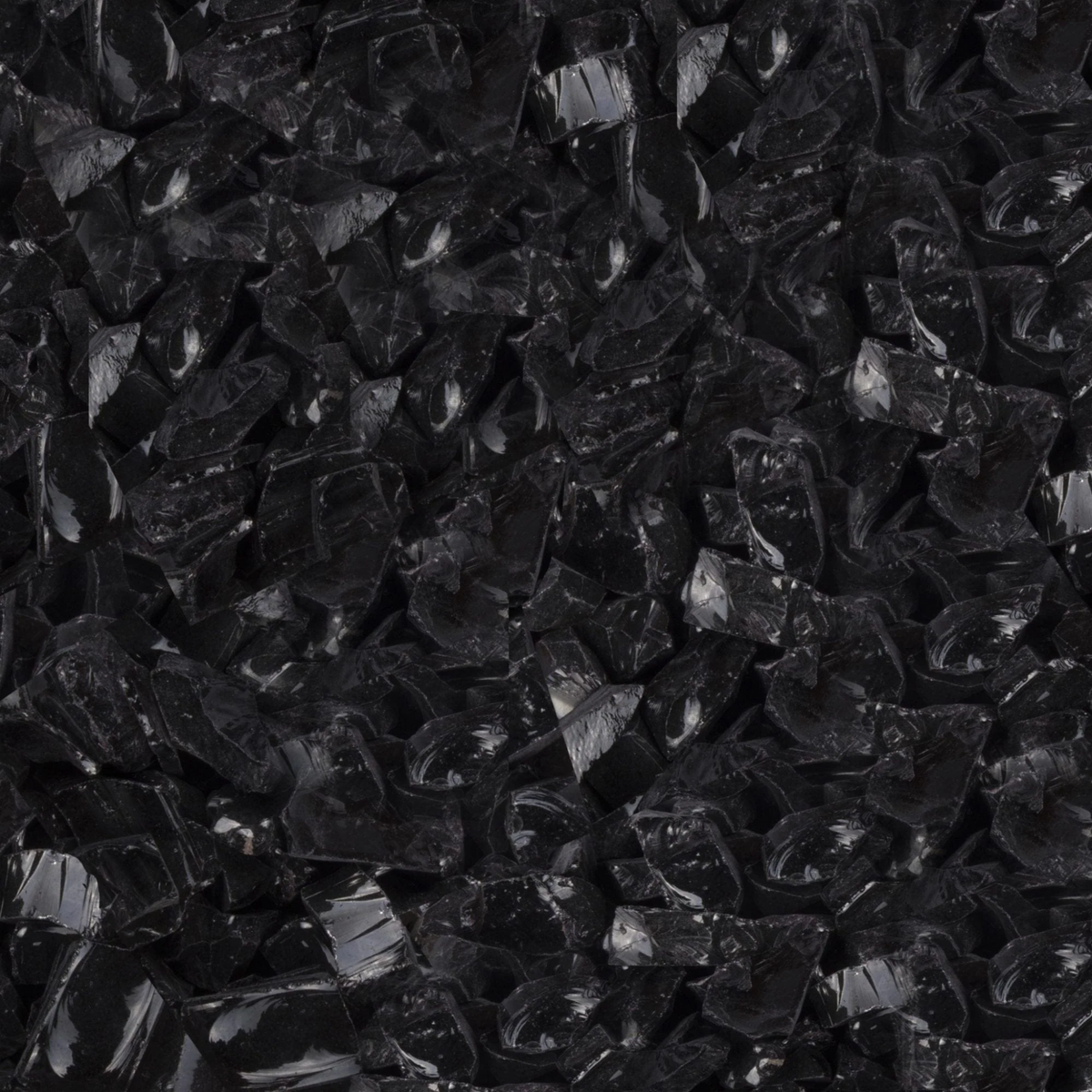 The Outdoor Plus Black Glass Fire Media, 25 lb, 1/2 inch to 3/4 inch, model OPT-701