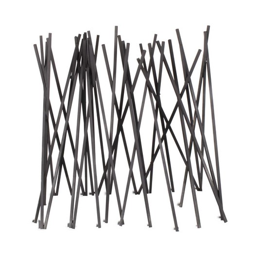 The Outdoor Plus Fire Twigs, 24 inch, Milled Steel, model OPT-STWG24