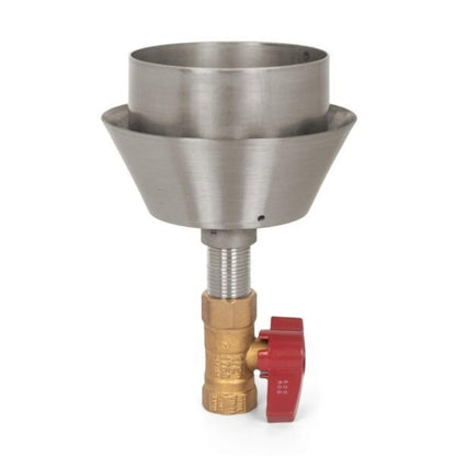The Outdoor Plus Globe Original TOP Torch and Post Complete, Stainless Steel, Propane, model OPT-TPK2LP, view 2