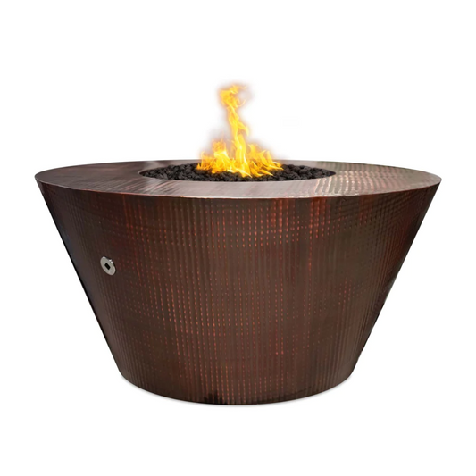 The Outdoor Plus Martillo Fire Pit, 48 inch, Round, Copper, model OPT-48RM