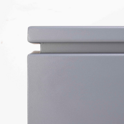 The Outdoor Plus Propane Tank Enclosure with Removeable Top, powder-coated steel