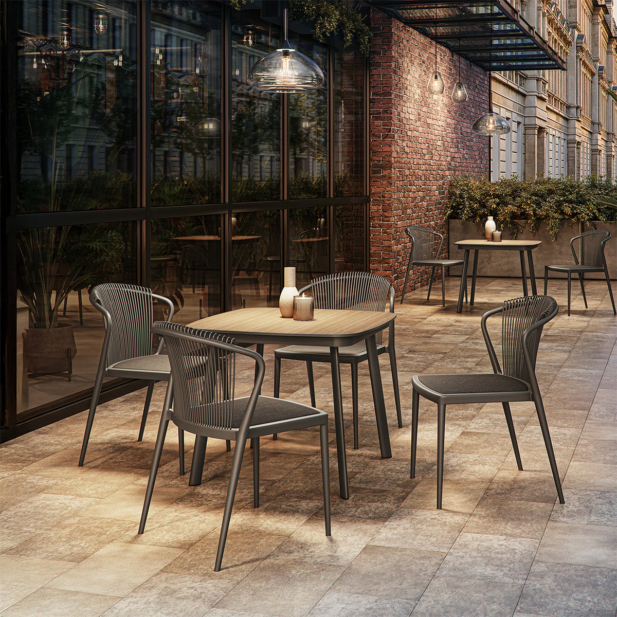 Oxford Garden Ellria Side Chair, view 3