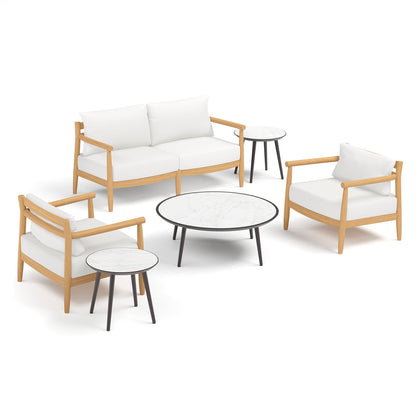 Oxford Garden Lido Teak Loveseat, view 2