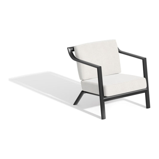 Bliss Linen seat and back cushion set shown fitted to a Markoe club chair frame, which is sold separately